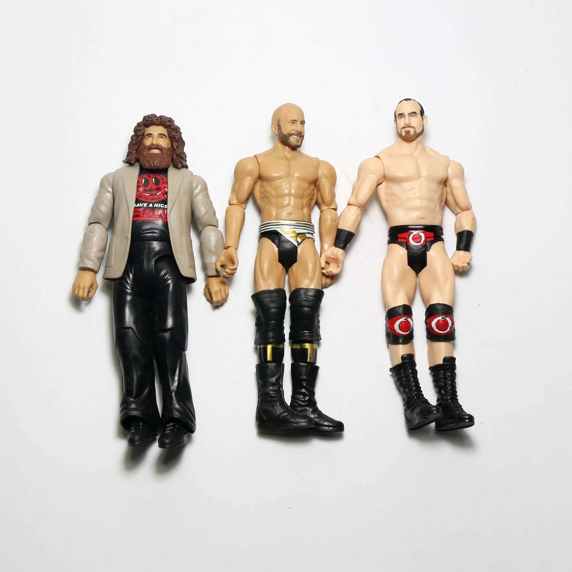 New Arrival 16-18 cm High Classic Toy Professional Wrestler Mens and Womens Action Character Toy Multi Style 5.0 W240828