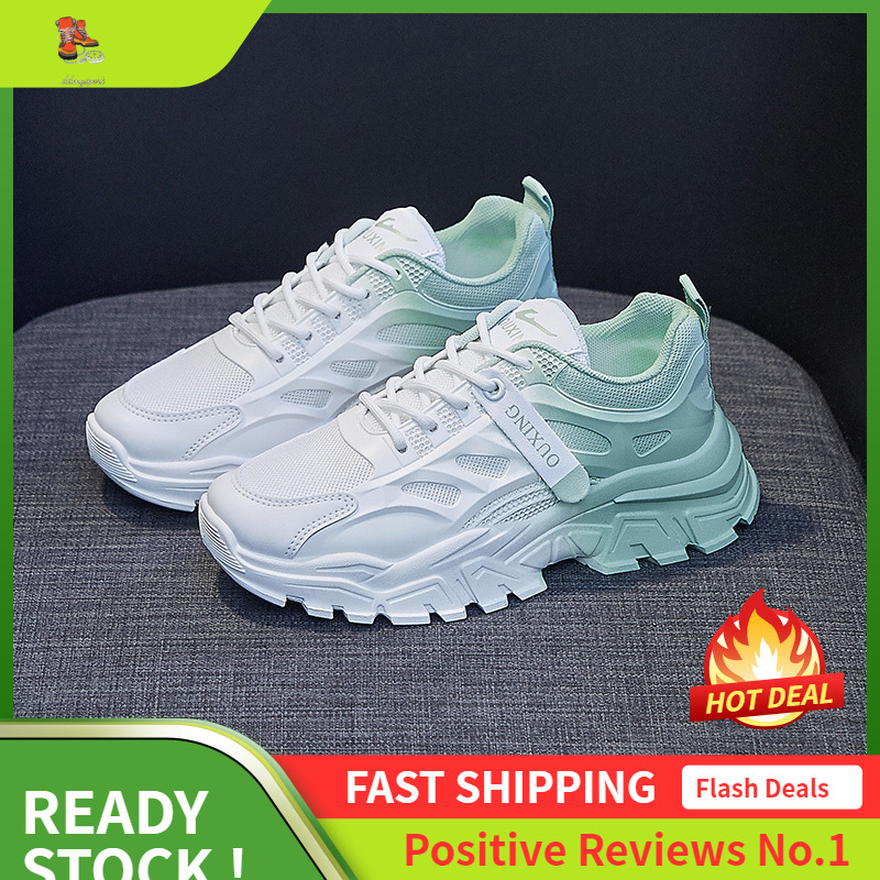 Ddmysports Ins Korean Version Dad Spring New Versatile Student Sports Street Photography Casual Shoes For Women X OUTDOOR