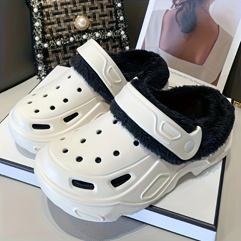 CozyPlus Thermal Slippers - Warm Fuzzy Lined, Non-Slip, Slip-On, EVA Plush, Soft, Breathable, Lightweight, Winter Platform Shoes for Cold Weather