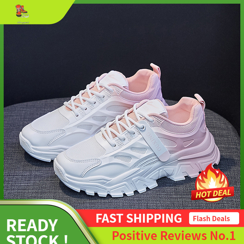 Ddmysports Ins Korean Version Dad Spring New Versatile Student Sports Street Photography Casual Shoes For Women X OUTDOOR