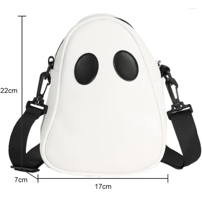 Shoulder New Bags Halloween Purse Ghost Crossbody Bag For Women Men Novelty Single Satchel Funny Accessories