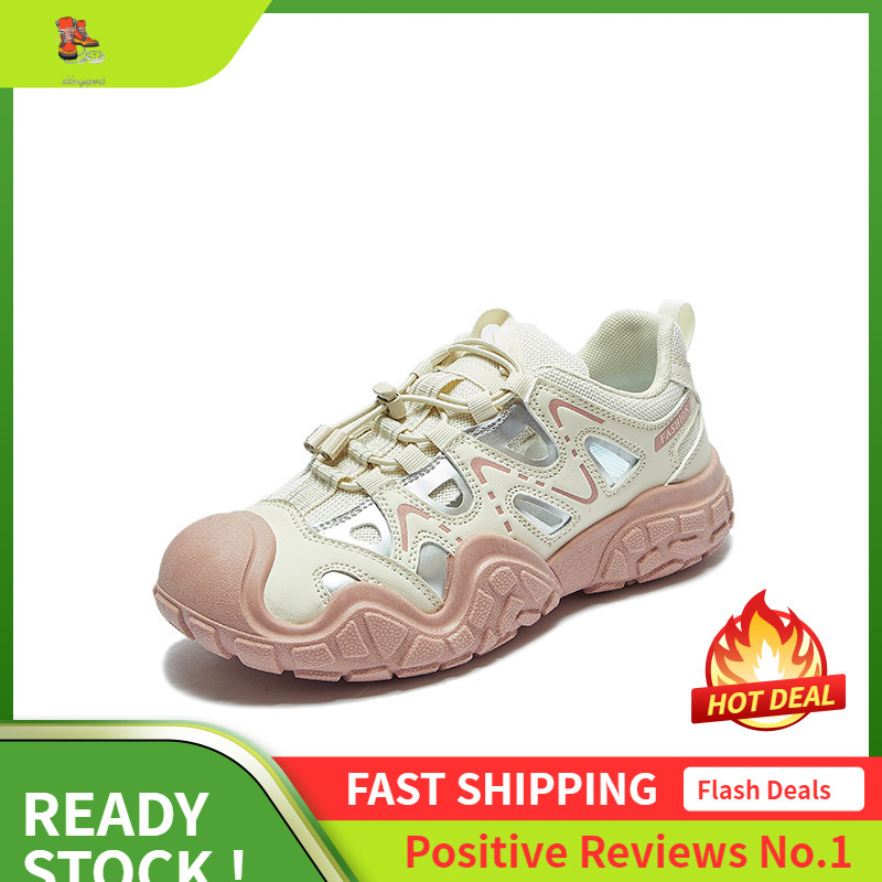 Ddmysports Ins Korean Version New Dad Shoes For Women Summer Student Running Sports Leisure Hollow Breathable Street Shot LD OUTDOOR