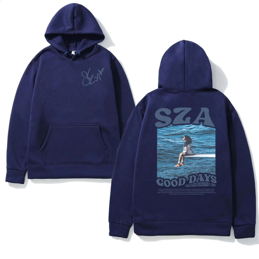 SZA Music Album SOS Hoodie Autumn Mens Hoodie Casual Loose Sports Shirt Hip Hop Street Clothing Retro Extra Large Unisex Hoodie 240828