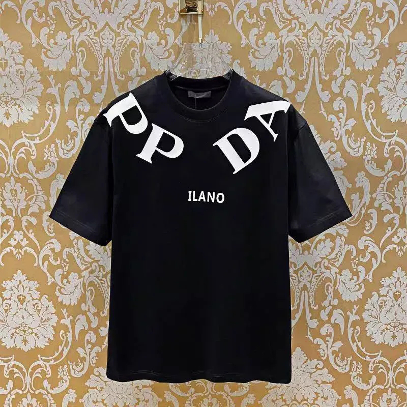2024 Designer T-Shirts Casual Mens Womens T-shirt Letters 3D Printed Embroidery Short Sleeve Luxury Mens Hip Hop Clothing Asian size S-4XL