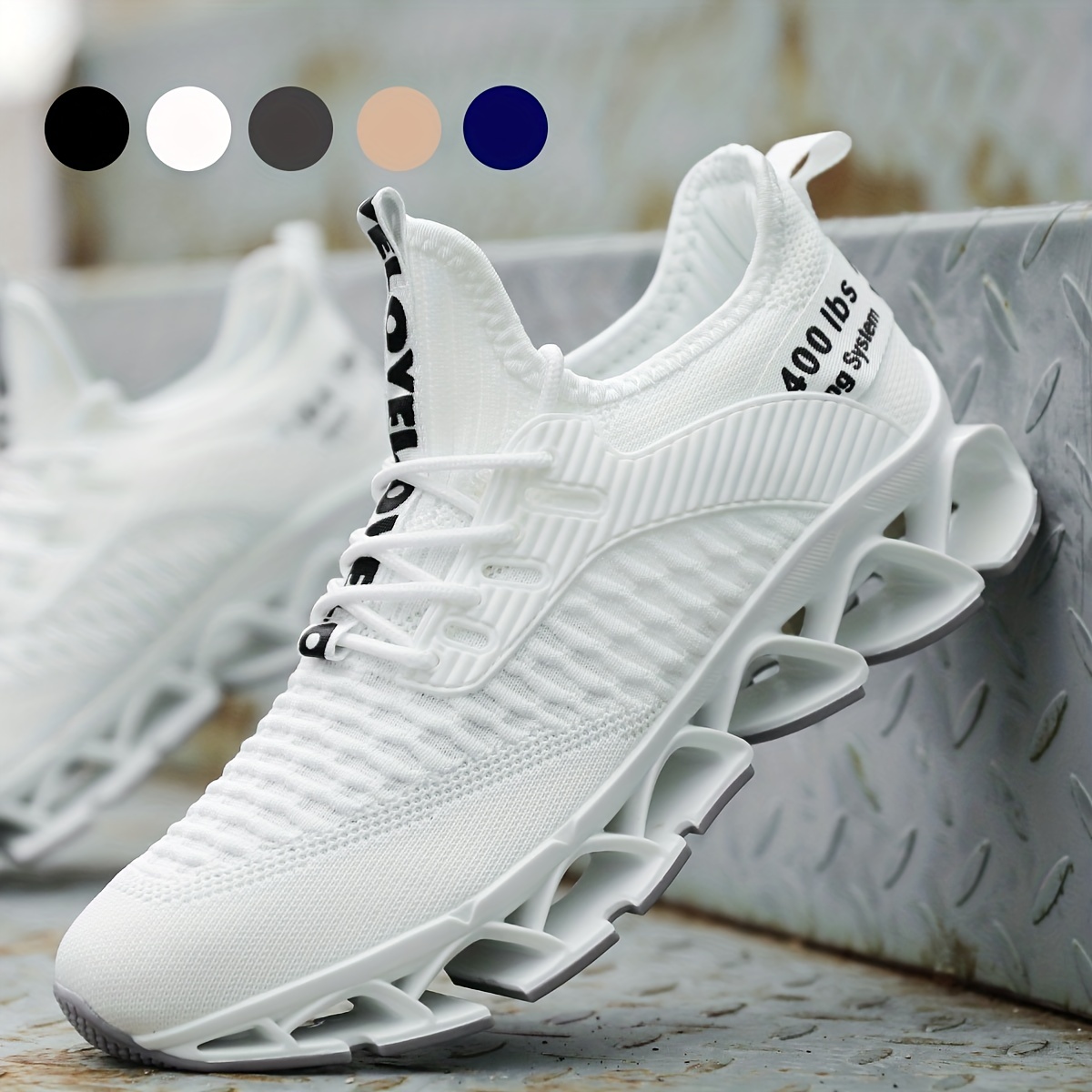 Odor-Resistant Men's Blade Sneakers - Lightweight and Breathable Slip-On Athletic Shoes sports trainers mens tennis shoes