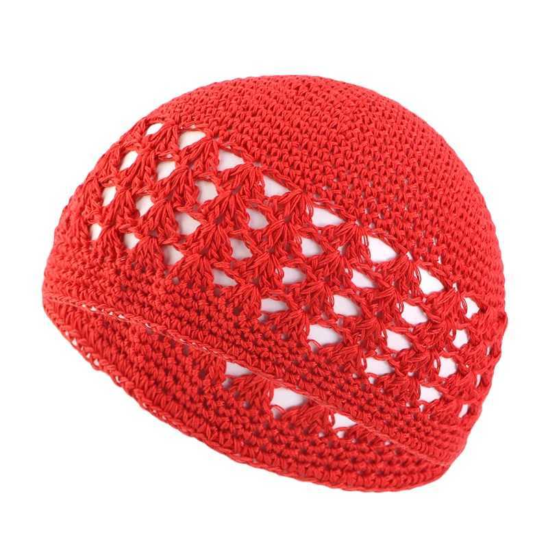 New Kufi Hat for Men Cotton Knit Sklies Beanies Skl Cap for Men Wen Classic Crochet Handmade Winter Keep Warm Accessories X250212