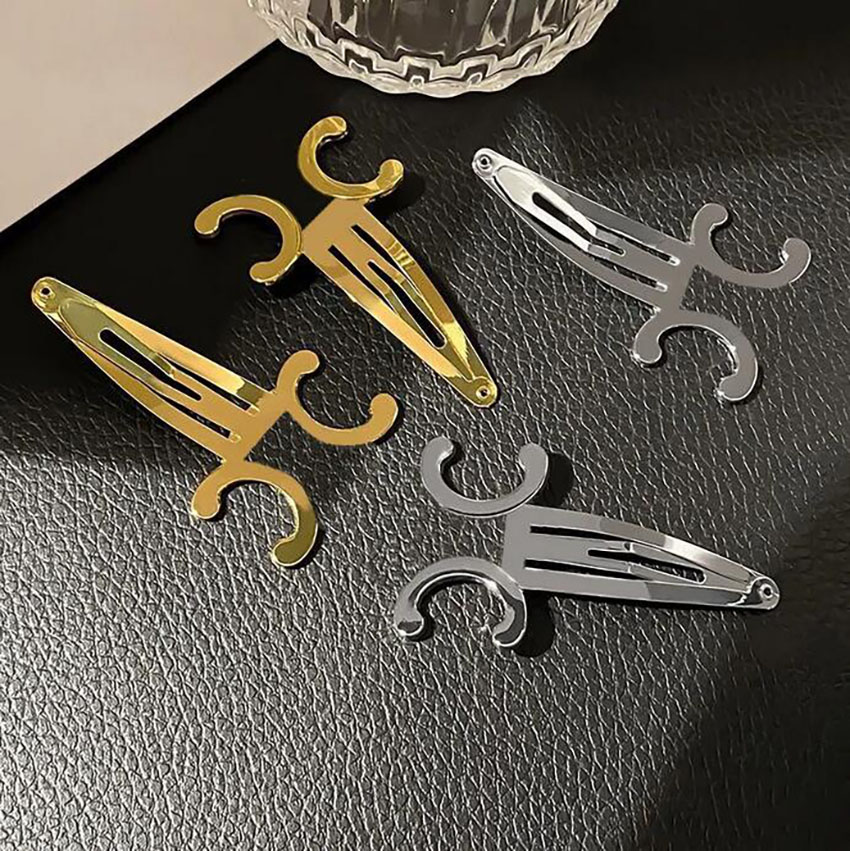 Designer Hair Clip 18K Gold Plated Luxury Jewelry Charm Love Gift Hairclips High Quality Metal Hairpin Women Gilrs Hair Accessories Headwear