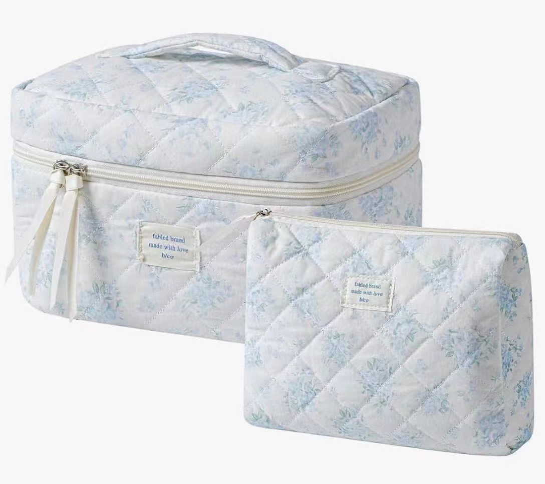 Cosmetic Bags Cases The tote bag Designer tote bag Advanced Student Puff Pillow Large Capacity Storage Makeup Bag Japanese High Beauty Pen Bag Travel 