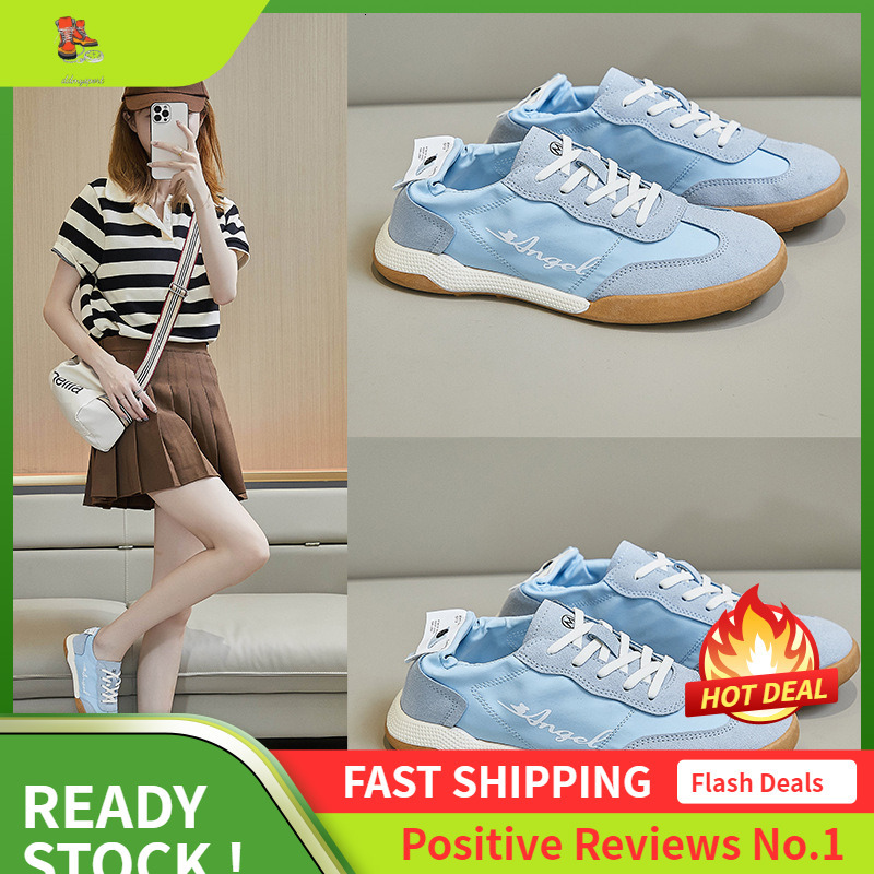 Ddmysports Ins Korean Version Forrest Gump Women S Fashion Summer Breathable New Student Running Sports White Shoes CQ OUTDOOR