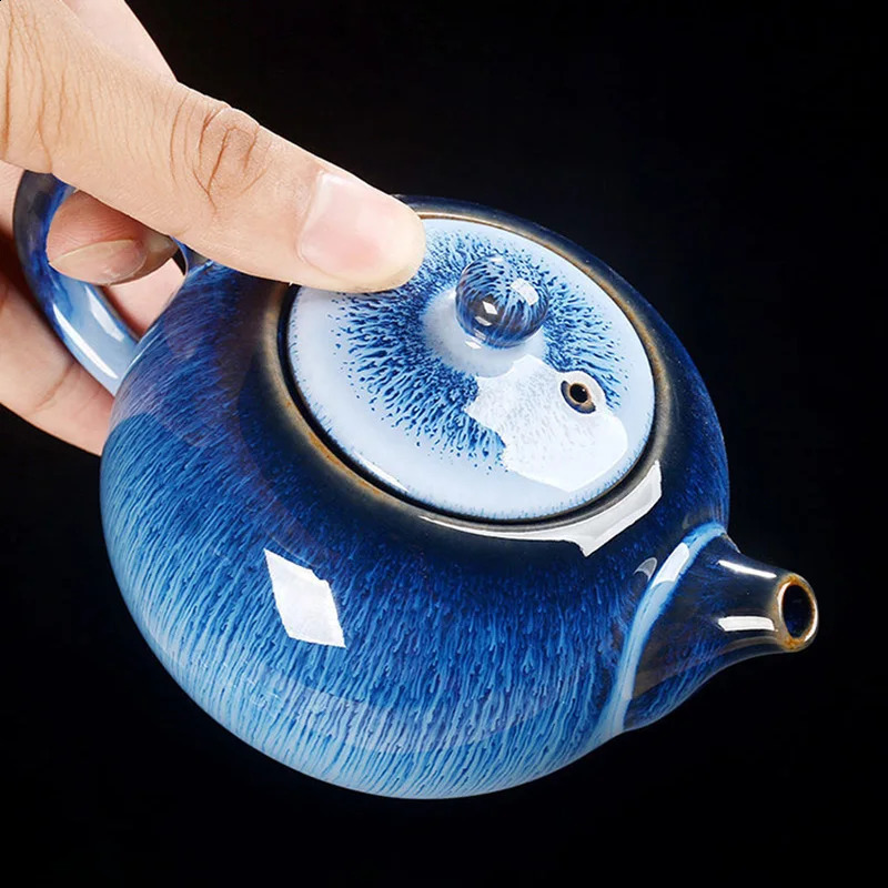 Exquisite Star glaze teapot 250ml Ceramic Kung Fu Tea pot tea kettle teaset porcelain teapot traditional chinese Teaware 240828