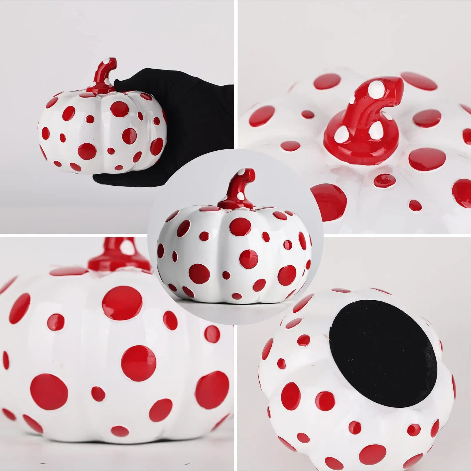 Pumpkin Statue for Home Decor Accents Living Room Office Bedroom Kitchen Laundry Room Apartment Bar Decoration 240828
