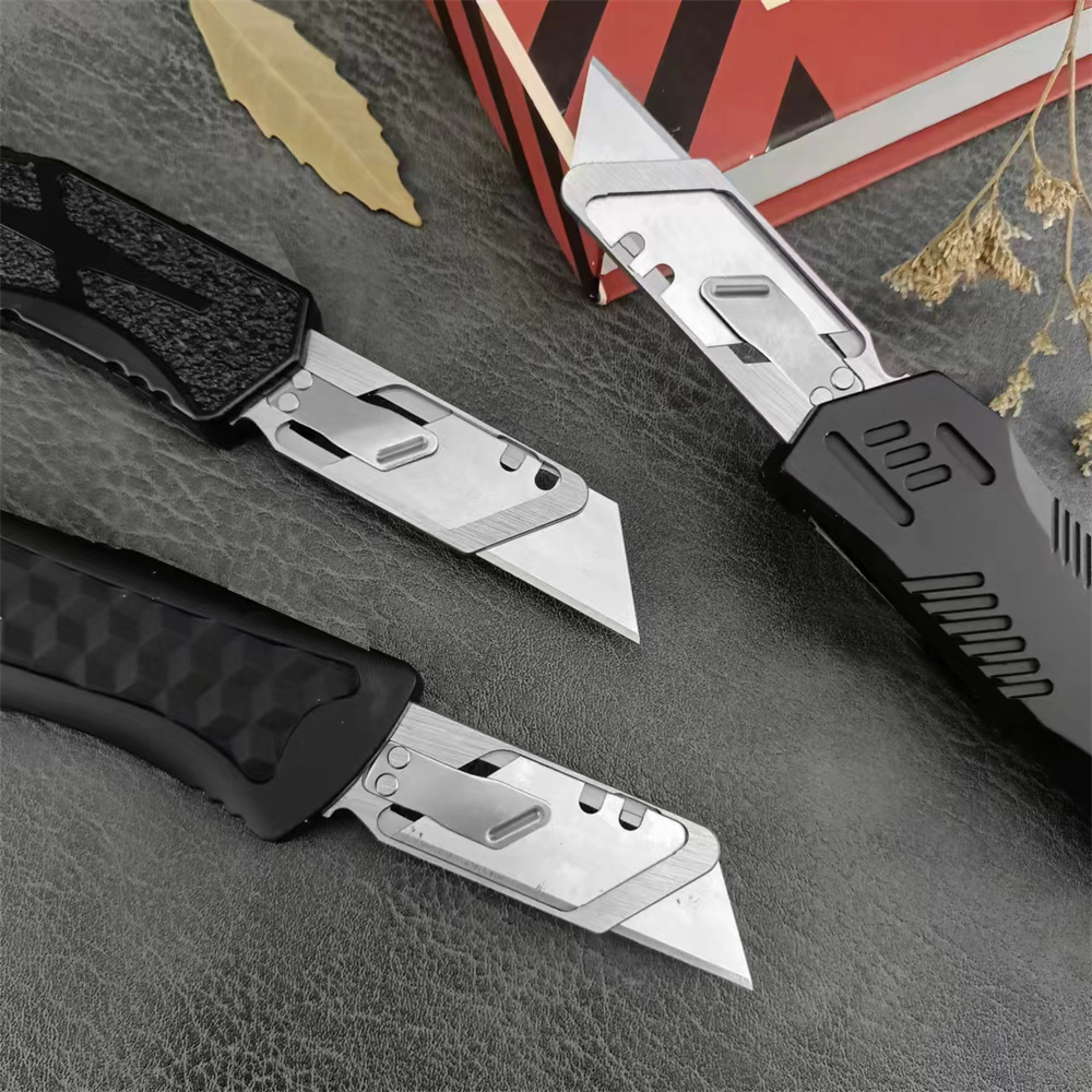 High Quality OTF EDC Pocket Knife 440C Blade Zinc Alloy Handle Outdoor Rescue Survival Tacticals Self Defense Hunting Camping Tools 3300 3400 4850 900