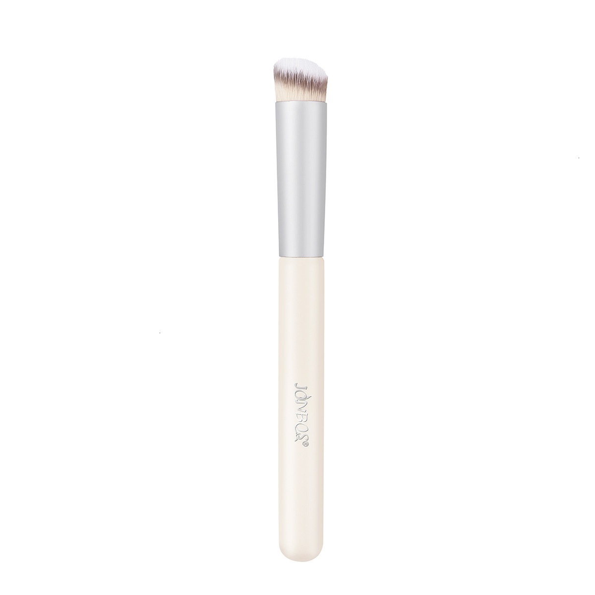 Special Artist Makeup Brush by Jonbos Portable White Stem Concealer Tool with Soft Round Bristles