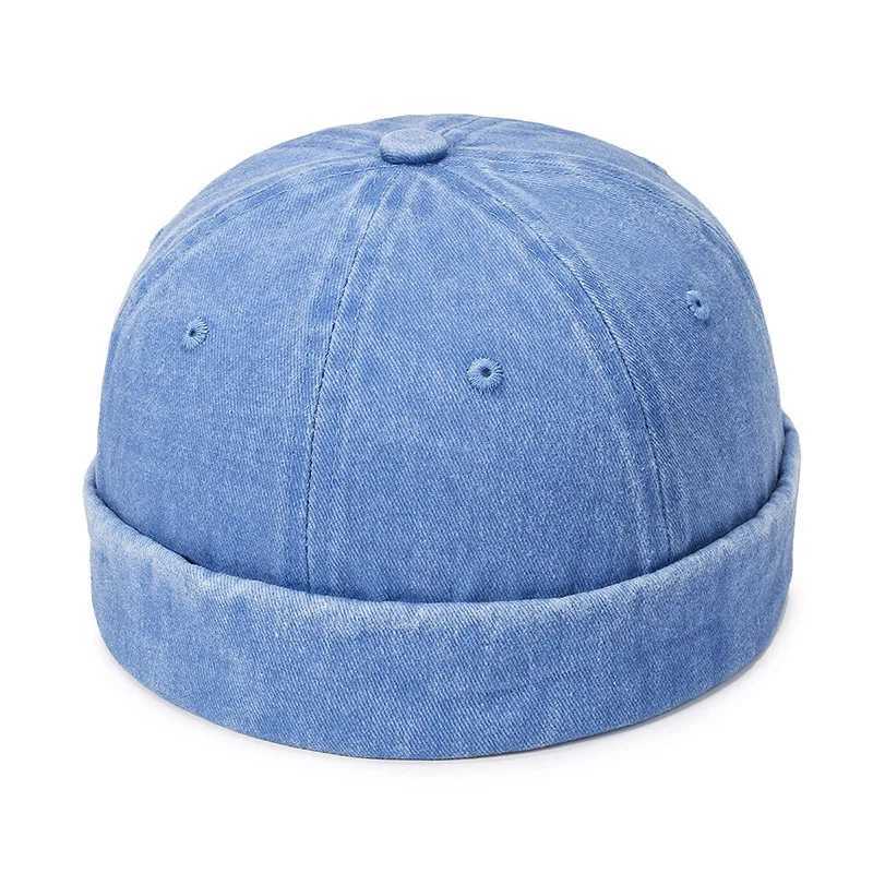 Brilless Sklies hat retro cotton mens adjustable landlord Docker hat Mtipurpos Beanie hat streetwear De hat hip-hop hat X250212