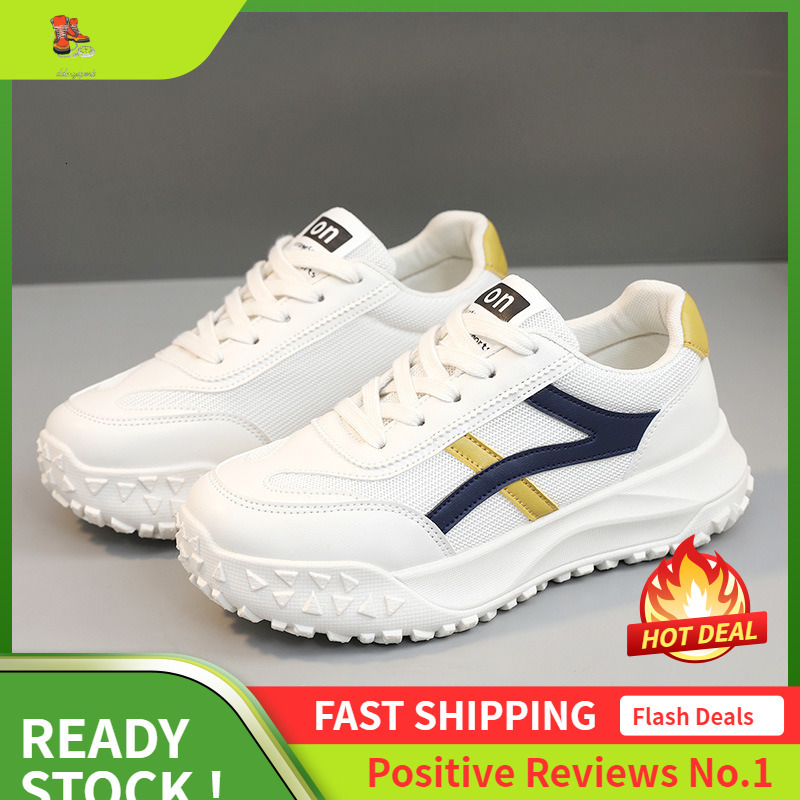 Ddmysports Y B New Color Blocked Casual Board Autumn Fashion Breathable Shoes With Increased Height And Thick Sole For Students OUTDOOR