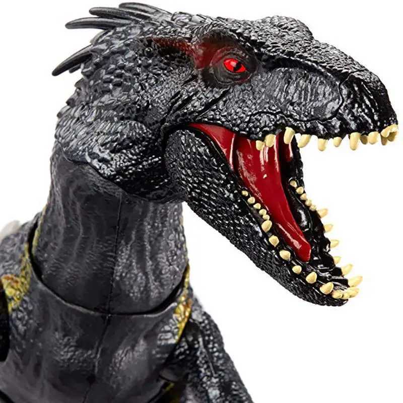 Lifelike Indoraptor Jurassic World Action Figures Adjustable Dinosaur Toys Boys Movie Dinosaur Model Toys Childrens Gifts W240828