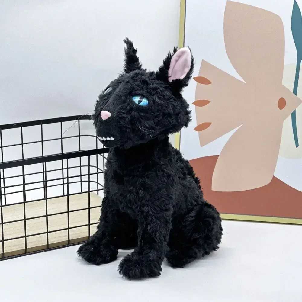 30cm Coraline Y La Puerta Secreta Plush Coraline Cat Doll Cartoon Black Cat Stuff Animal Collection Decoration Toy Gift W240828
