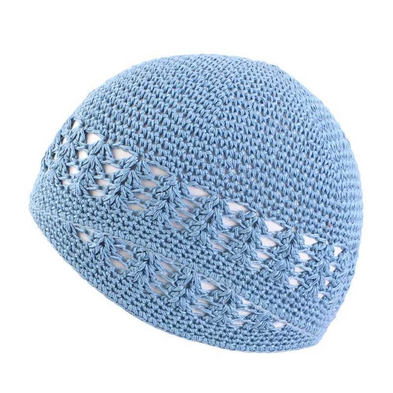New Kufi Hat for Men Cotton Knit Sklies Beanies Skl Cap for Men Wen Classic Crochet Handmade Winter Keep Warm Accessories X250212