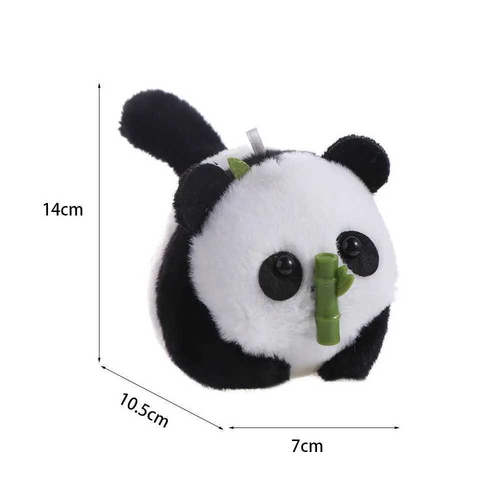 Little Cat That Can Wag Its Tail Cute Schoolbag Key Pendant Toy Plush Doll That Can Move By Pulling The RopeXJ240828