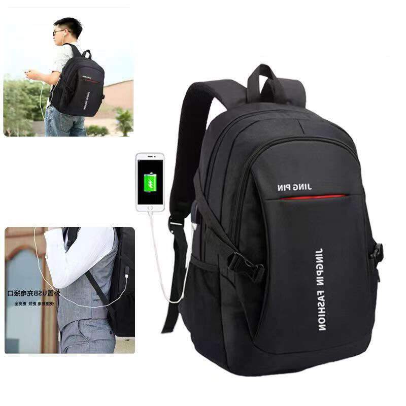 News 2024 new men's oversized capacity backpack for middle and high school students, travel backpack, computer backpack