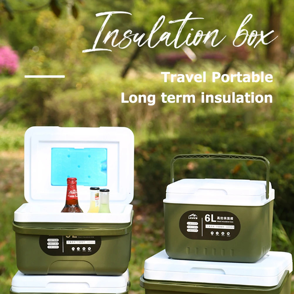 Car refrigerant freezer portable storage bag food box picnic organizer container used for car family outdoor camping 240828