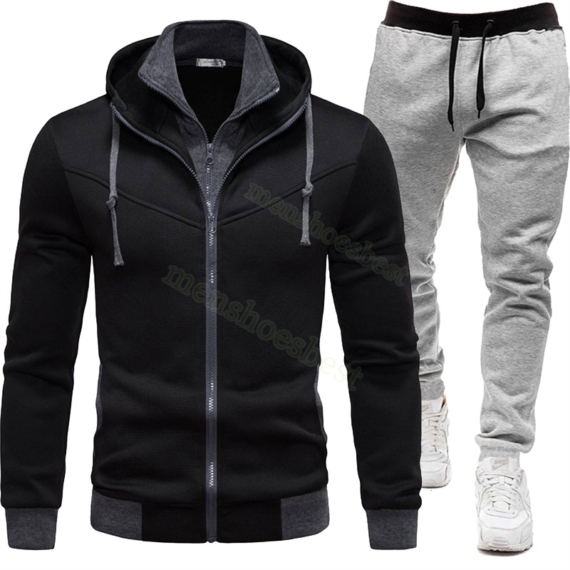 Mens Tracksuits Designer Sweat Suit Letter Print hoodie casual Pollover Sweatsuits Hommes Joggers Suits Autumn winter Hooded Asain Size