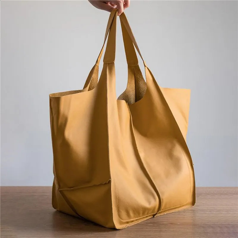 Womens Large PU Leather Satchel Handbag Work Tote Shoulder Bags Purse Soft Crossbody Oversized Bag Female Bolsa Feminina Sac 240829