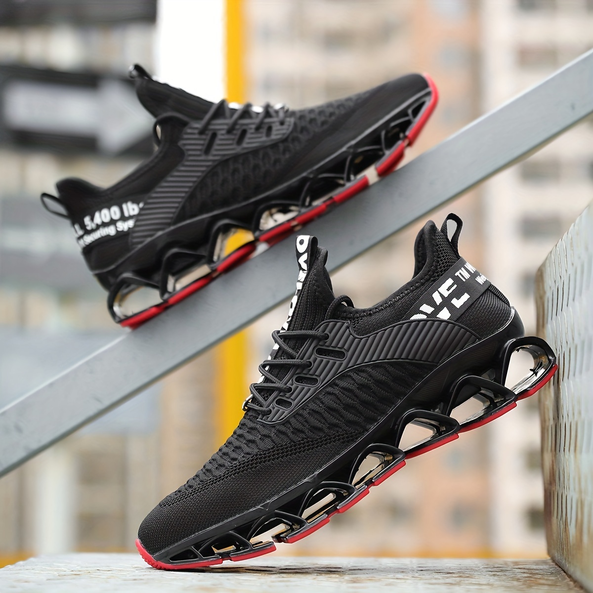 Odor-Resistant Men's Blade Sneakers - Lightweight and Breathable Slip-On Athletic Shoes sports trainers mens tennis shoes