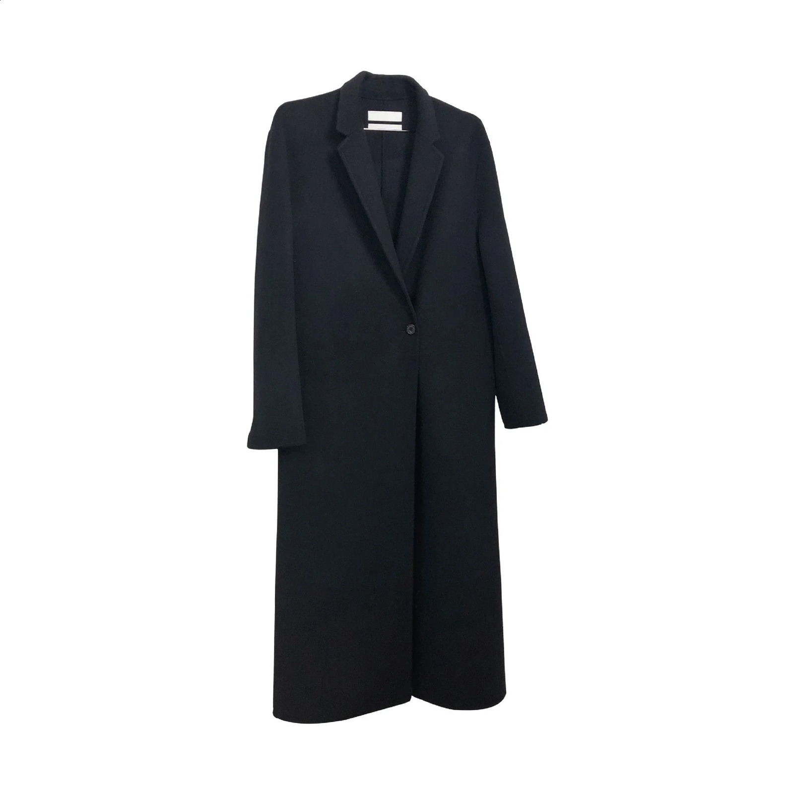 Winter European and American Fashion Sensual Elegant Double sided Wool Coat Thickened Warm Loose Slimming Weight Loss Jacket for Women 240828