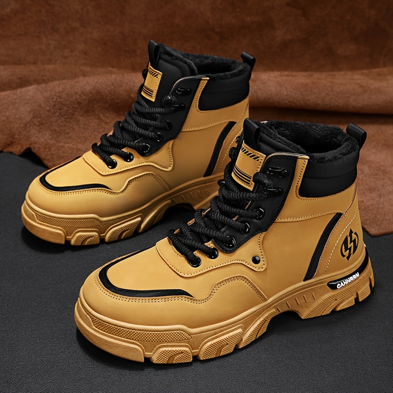 Men's Ankle Boots - Breathable, Comfortable, Non-slip, Waterproof, Lightweight Boots for Outdoor Walking, Hiking, Mountaineering - Perfect Autumn