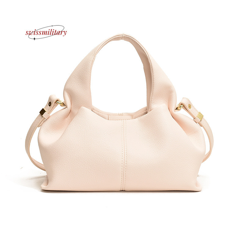 Swissmilitary French niche hand-held cloud for women, 2024 autumn new versatile lunch box bag, high-end single shoulder crossbody bag #41