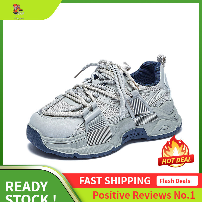Ddmysports Instagram Korean Edition Dad Women S Spring New Internet Celebrity Student Sports Elevated Street Shooting Casual Shoes CKB OUTDOOR