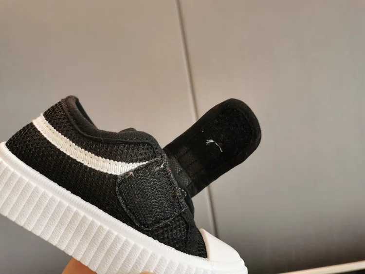 Children Sneakers Kids Fashion Design White Non-slip Casual Shoes for Boys Girls Mesh Breathable Sneakers Toddler Outdoor Shoes W250318