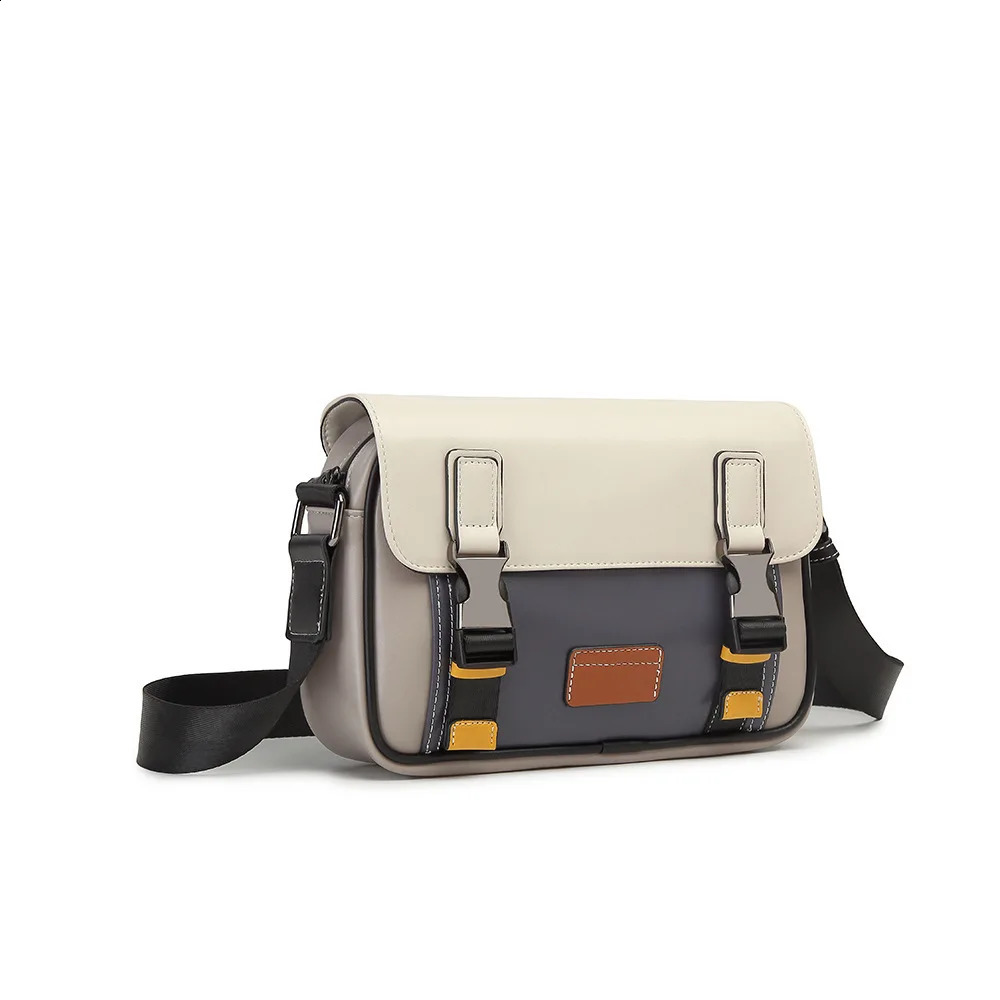 3 Mens ing Color Trend Small Square Fashion Casual Large Capacity Crossbody Bag Mans Aesthetic Sg Shoulder 240829 4