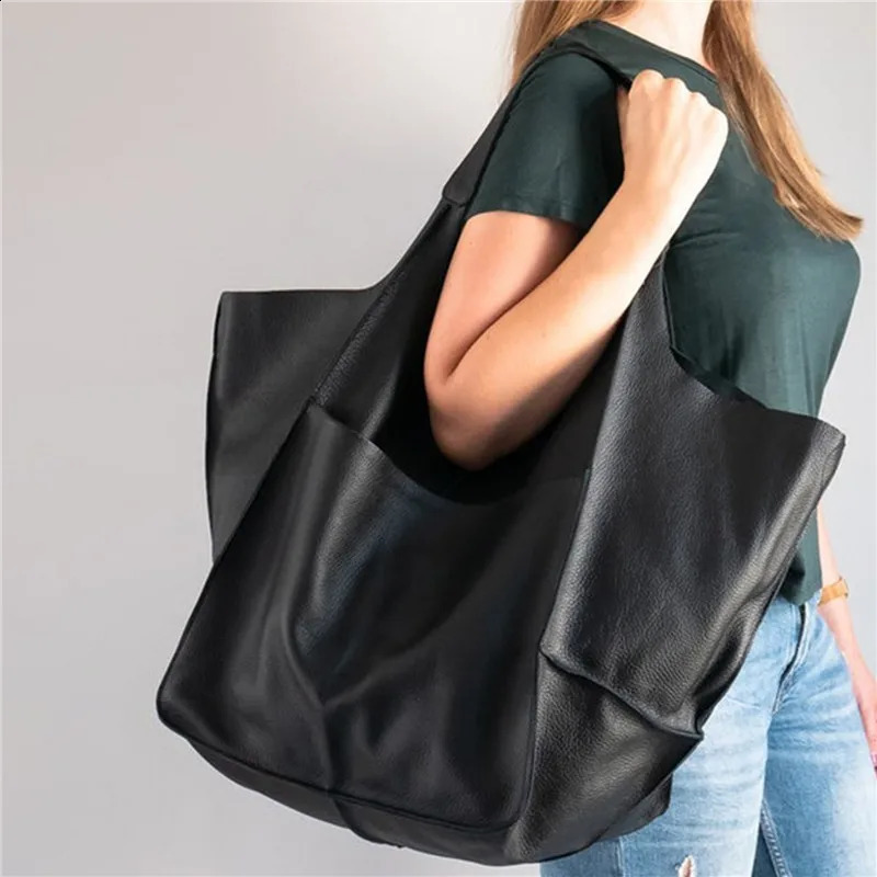 Womens Large PU Leather Satchel Handbag Work Tote Shoulder Bags Purse Soft Crossbody Oversized Bag Female Bolsa Feminina Sac 240829
