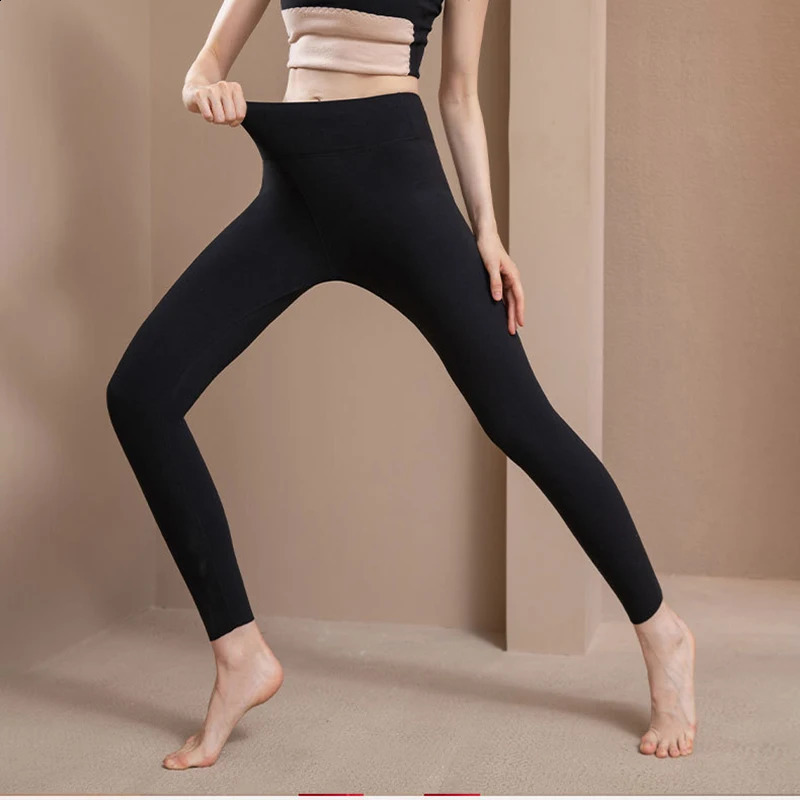 Fashion pants womens sports leggings sexy high waisted solid stretch plus size 240827