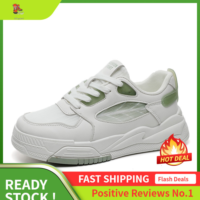 Ddmysports XJ Board For Women S Spring And Summer Trends Thick Soled Height Increasing Mesh Shoes Versatile Student Sports OUTDOOR