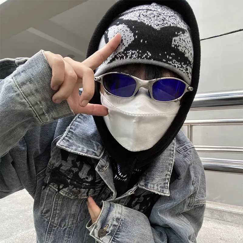Wen Knit Hat Winter Beanie Kpop Y2k Accessories Hip Hop Warm Gothic Graphic Streetwear Spring Vintage Plover Korean Unisex X250212