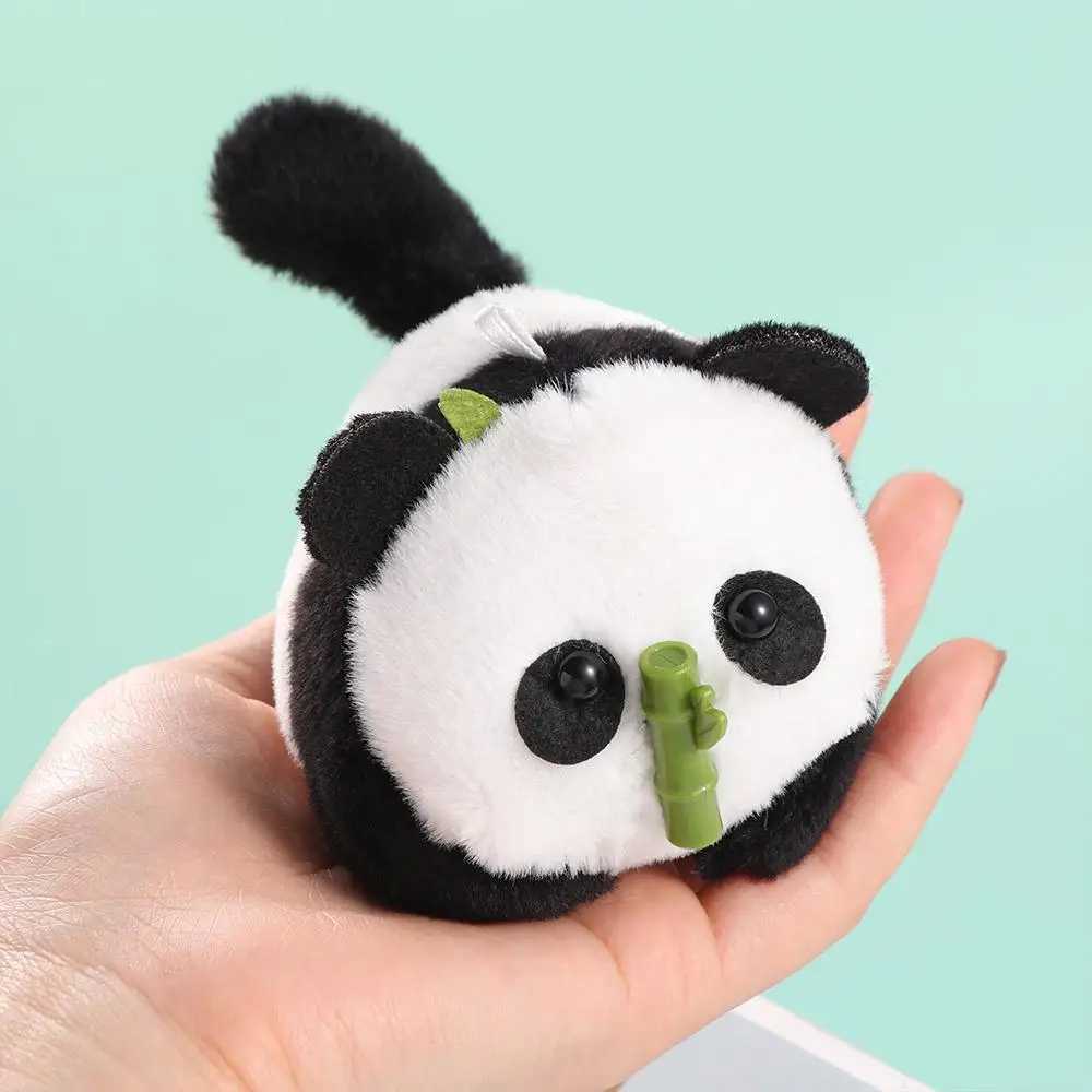Little Cat That Can Wag Its Tail Cute Schoolbag Key Pendant Toy Plush Doll That Can Move By Pulling The RopeXJ240828