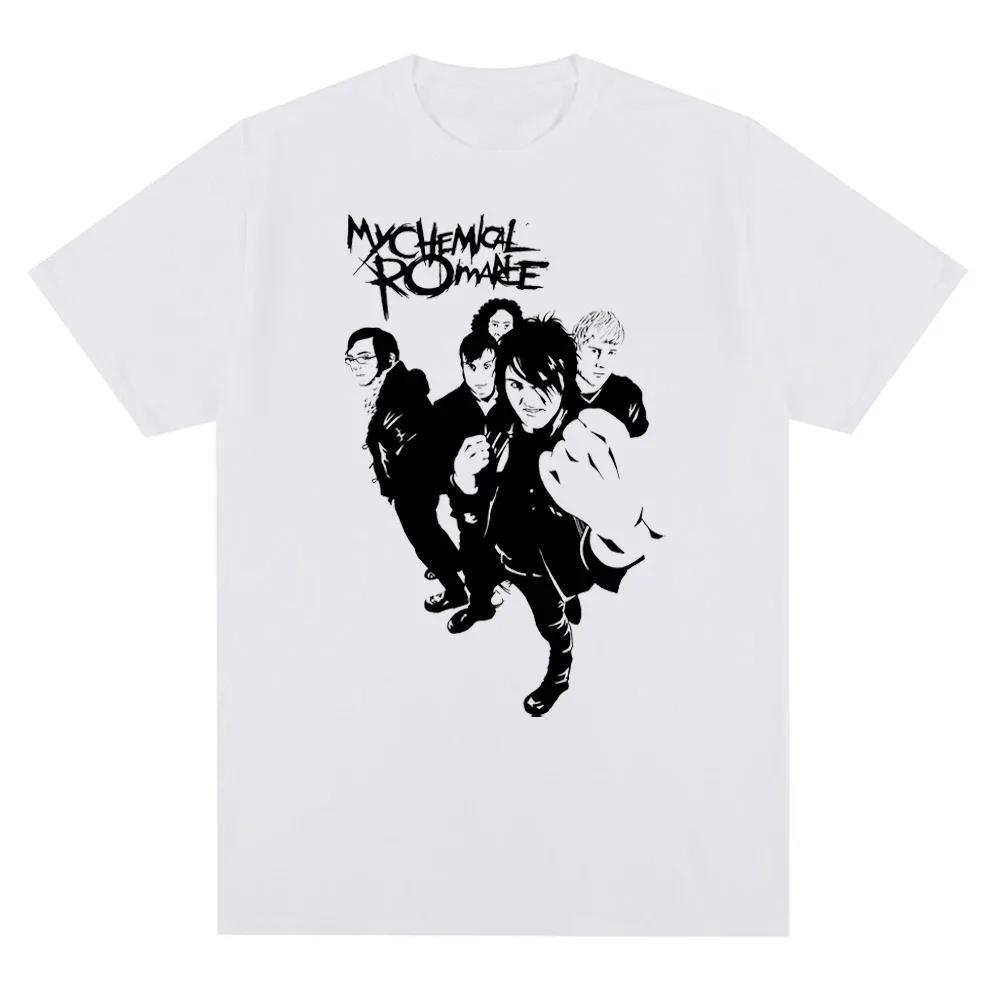 My Chemical Romance Mcr Band Printed 100% Cotton T-shirt