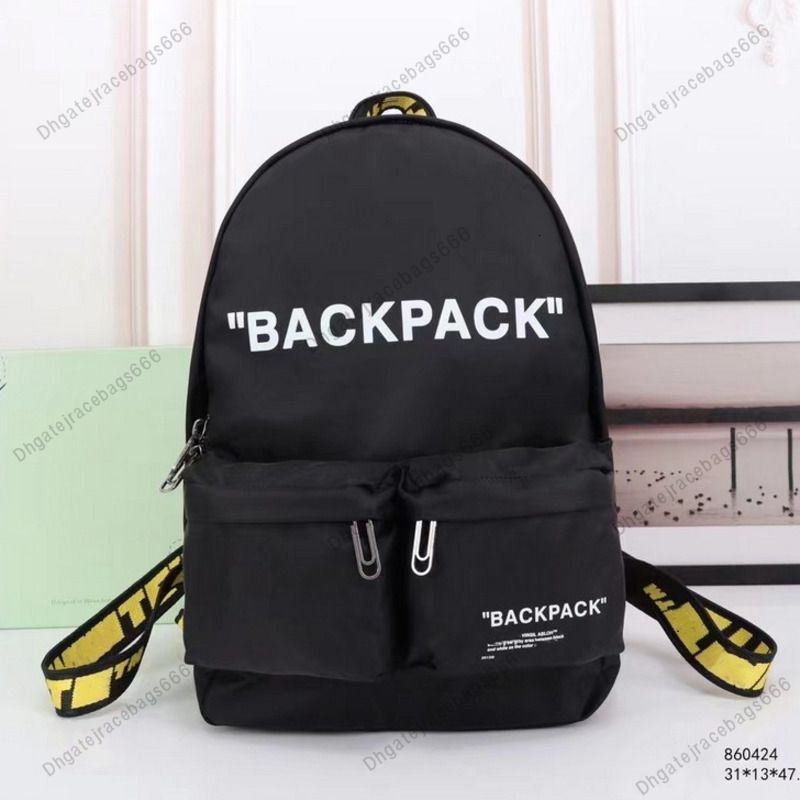 Designer bag Men's backpack wallet Off brand White Waist bag Fashion Embroidered Strap Label Casual Shopping bag Women's Single Shoulder Crossbody handbag