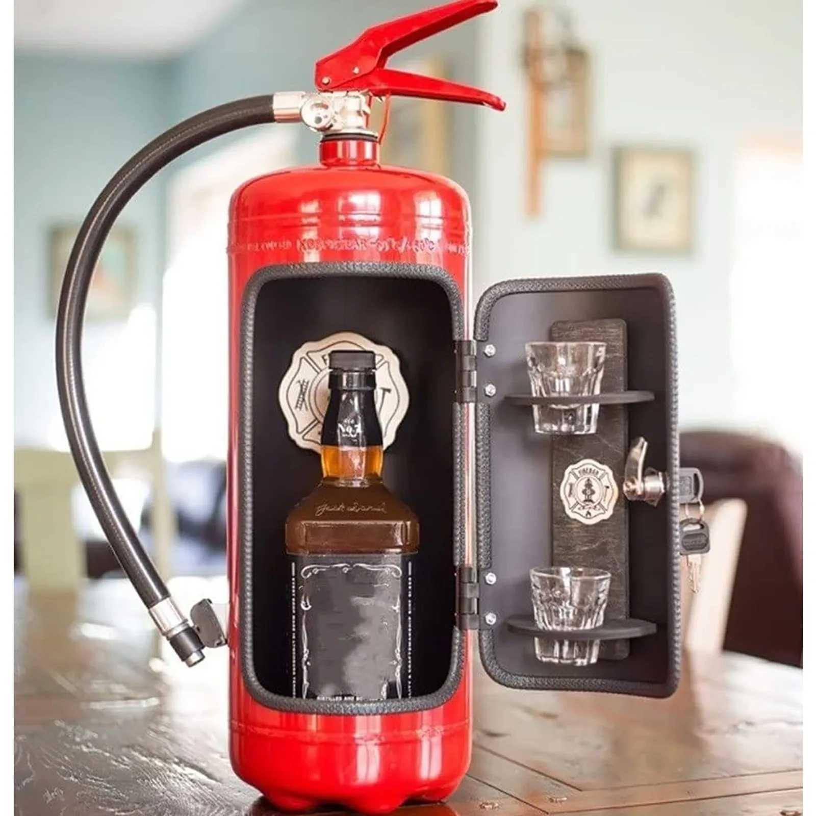 Desktop Fire Extinguisher Bar Shape Home Decoration Party Ornament dh910320090