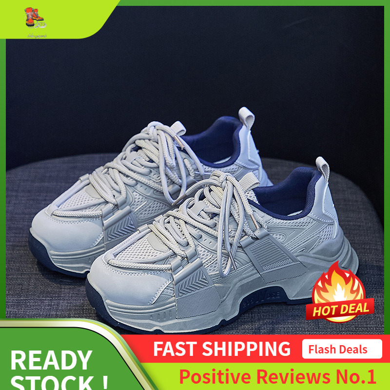 Ddmysports Instagram Korean Edition Dad Women S Spring New Internet Celebrity Student Sports Elevated Street Shooting Casual Shoes CKB OUTDOOR