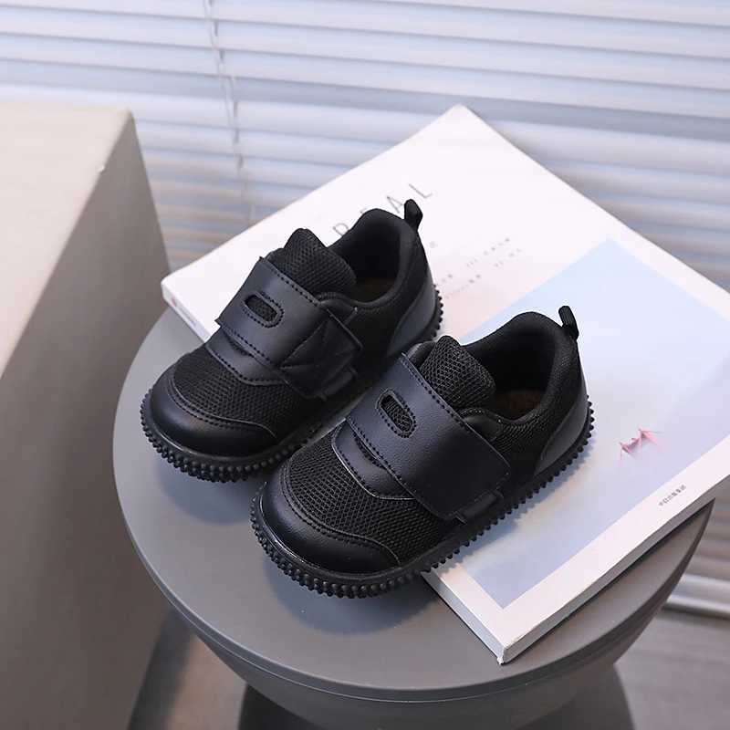 Childrens casual shoes Air Mesh anti slip foldable black beige childrens sports shoes autumn unisex running childrens boys and girls tennis shoes W250