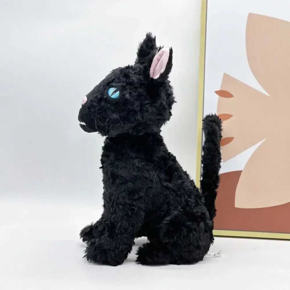 30cm Coraline Y La Puerta Secreta Plush Coraline Cat Doll Cartoon Black Cat Stuff Animal Collection Decoration Toy Gift W240828