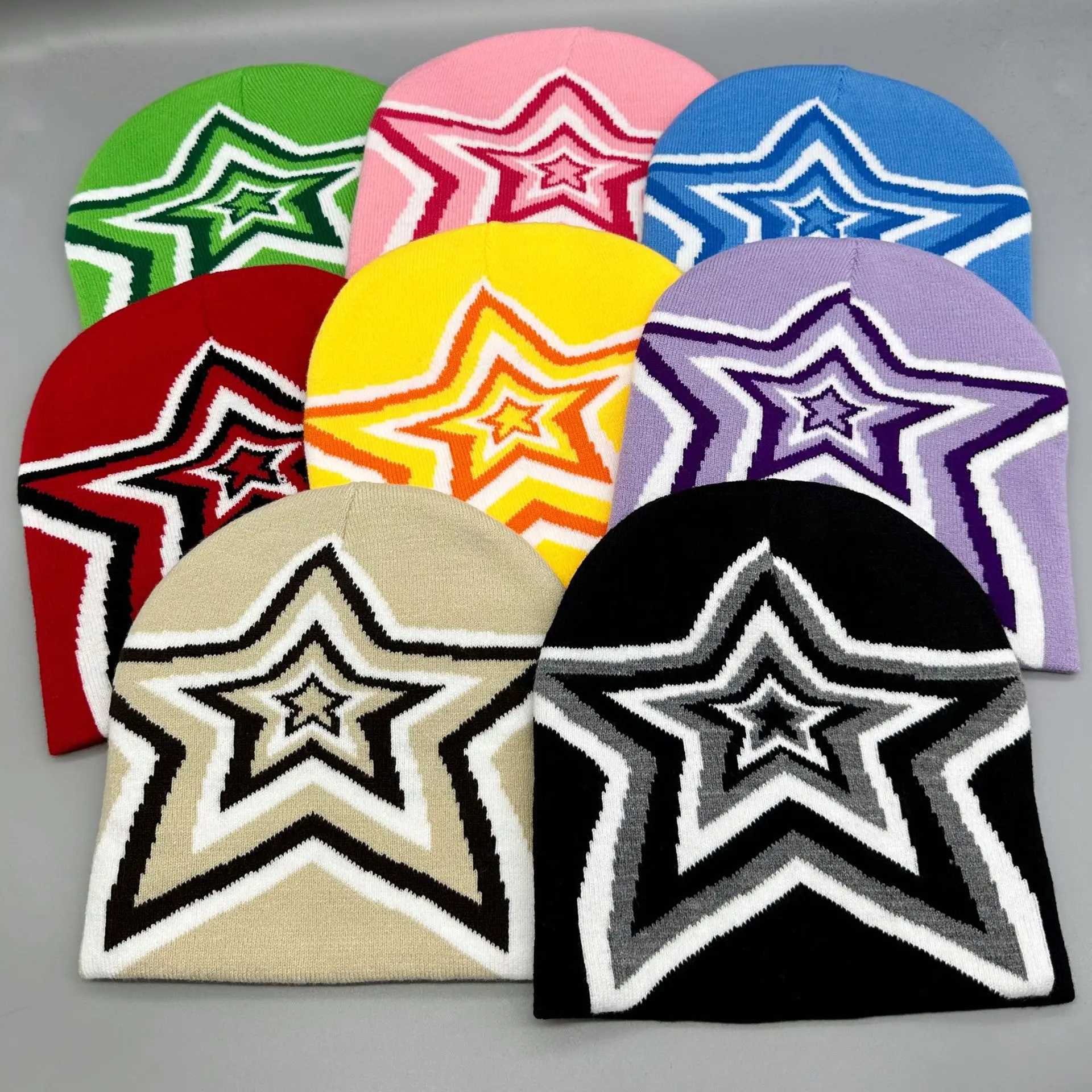 New Unisex Beanie Quality Wool Cap Y2K Wen Men Fashion Winter Warm Knitted Bonnet Cap Soft Wool Sklies Beanies Hip Hop Caps X250212