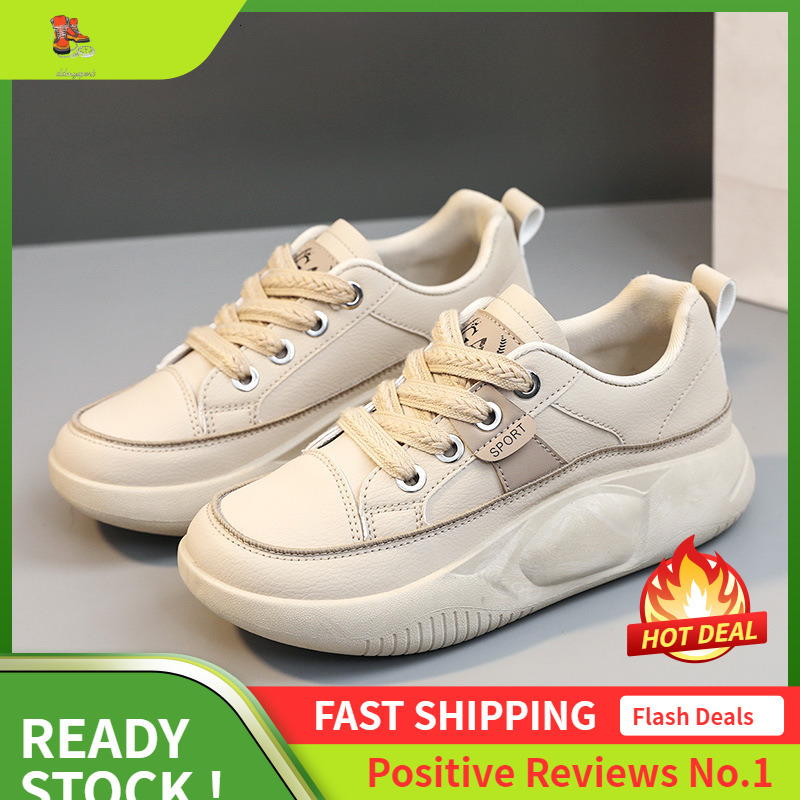 Ddmysports C New Color Blocked Women S Summer Trend Height Increasing Thick Soled Casual Board Shoes Wear Resistant And Fashionable OUTDOOR