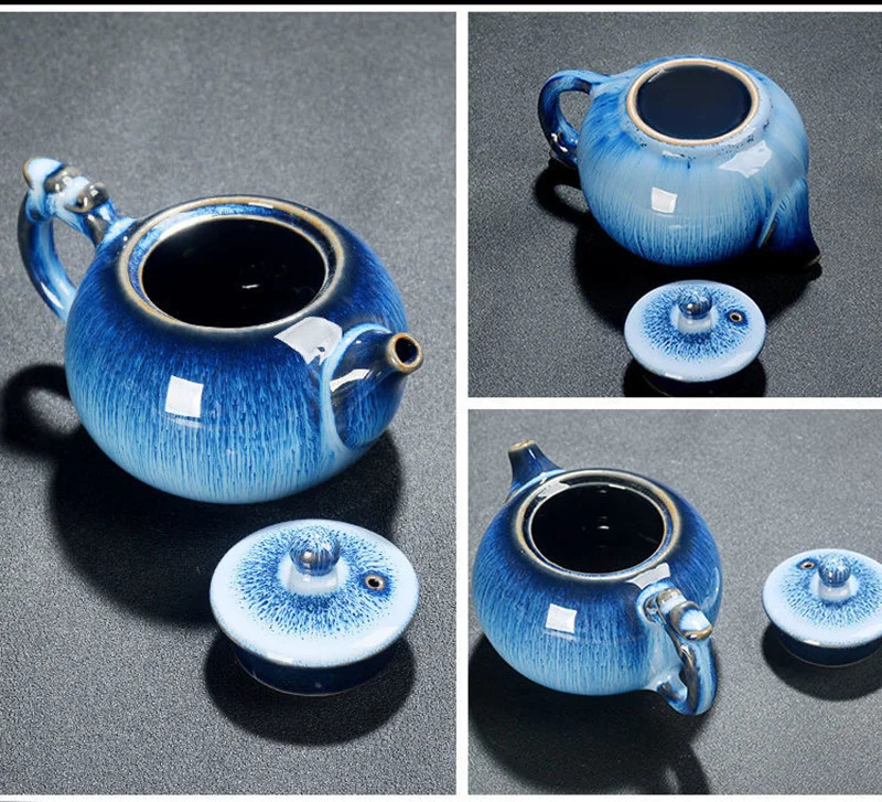 Exquisite Star glaze teapot 250ml Ceramic Kung Fu Tea pot tea kettle teaset porcelain teapot traditional chinese Teaware 240828