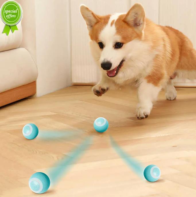 New Smart Auto-Rolling Electric Dog & Cat Ball Toy for Interactive Indoor Play High quality pet toys Pet Supplies Store