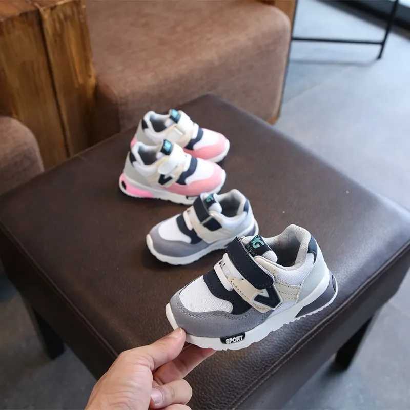 Childrens sports shoes fashionable anti slip soft shoes for young children sports shoes for babies and girls breathable running sports shoes casual sh